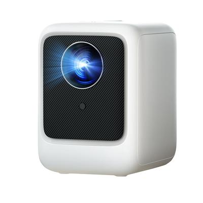 RAMASU Мини LCD Компактный и Проецирует до Большого 150 ANSI 1080P Подключается к Стримингу USB Флешка Игры и Легко Подключается и Пульт Дистанционного Управления Белый