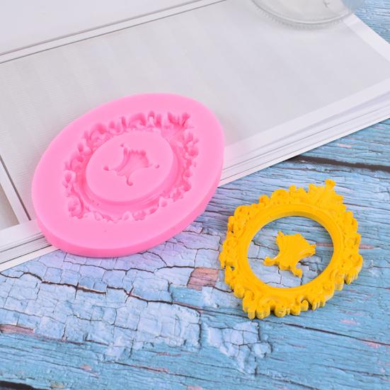 Sugarcraft Frame Border Fondant Silicone Mold Cake Clay Candy Chocolate Mould