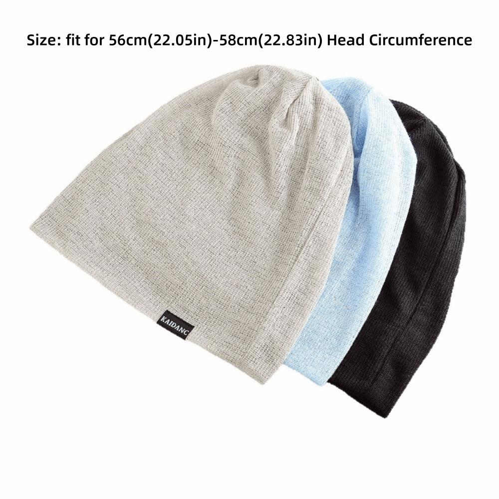 Soft Beanie Thin Pullover Hat Creative Stacked Hat Girl Women