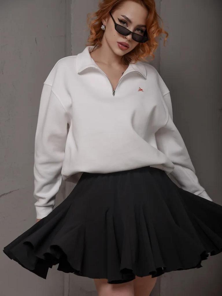 2025 Summer Y2K Ruffle Pleated Mini Skirt - Cross-Border European & American Trend