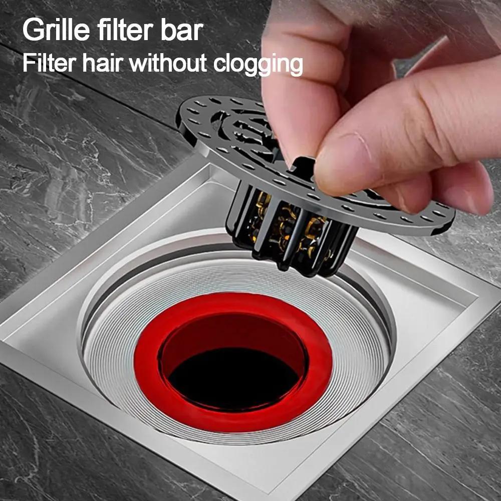 Предотвращение обратного потока в душевой сливной системе Dectable Anti-Drain Filter Plug Universal Fast Draining Floor Drain
