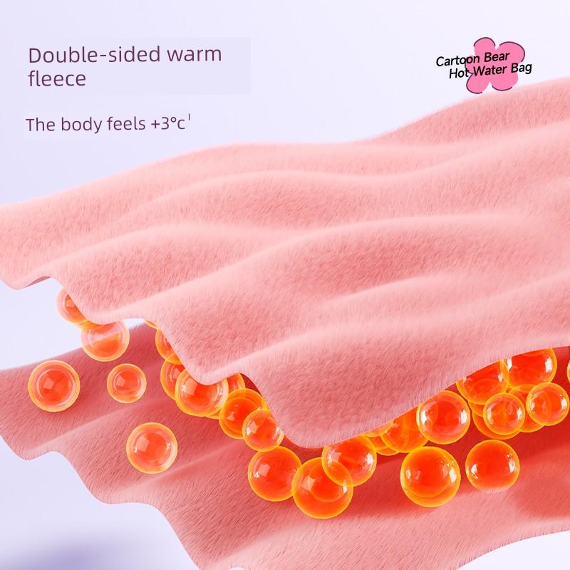 Nanjiren Hot Water Bottle Rechargeable Model 2026 New Electric Hand Warmer Explosion-Proof Warm Water Bag for Girls Cute Electric Hot Water Bag