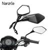 2 шт./пара, универсальное 8 мм 10 мм, зеркало для мотоцикла, скутера, электровелосипеда, зеркала заднего вида, электромобиль, задняя сторона, выпуклая