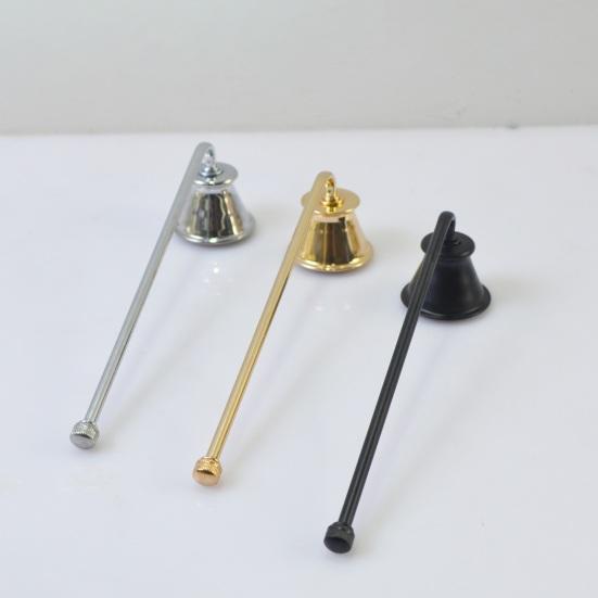 Огнетушитель свечей из нержавеющей стали, инструмент для тушения трубы в американском стиле, элегантная нержавеющая крышка фитиля для тушения пламени свечи