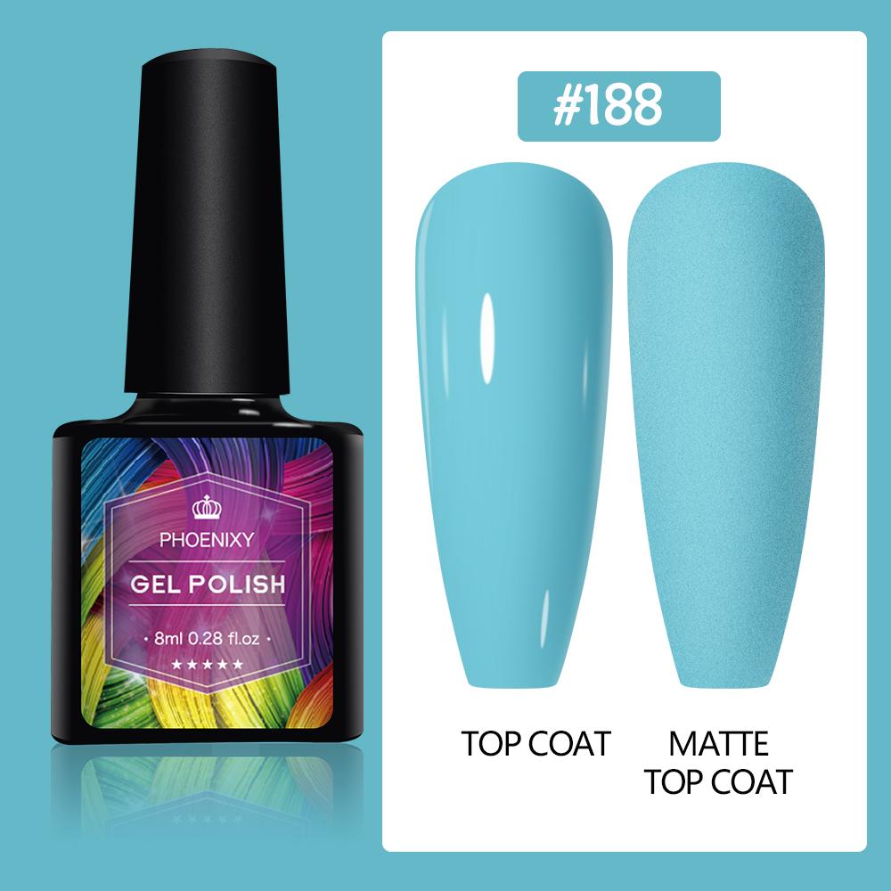 PHOENIXY 82 шт., 8 мл гель-лак для ногтей, УФ-гель для ногтей, стартовый набор, замачиваемый гель-лак, гель-лак для ногтей, дизайн ногтей, маникюр, салон «сделай сам», дома