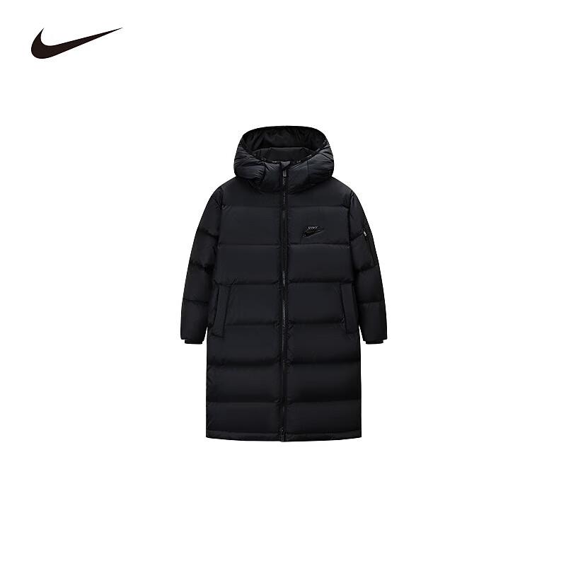 NIKE Kids' Hooded 90% Down Puffer Jacket
