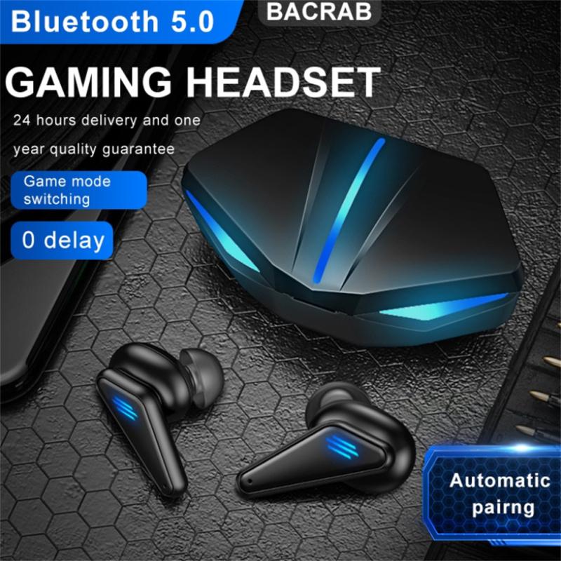 Игровая гарнитура с сабвуфером K33, Bluetooth-совместимые музыкальные наушники-вкладыши 5.0 с сенсорным управлением и HD