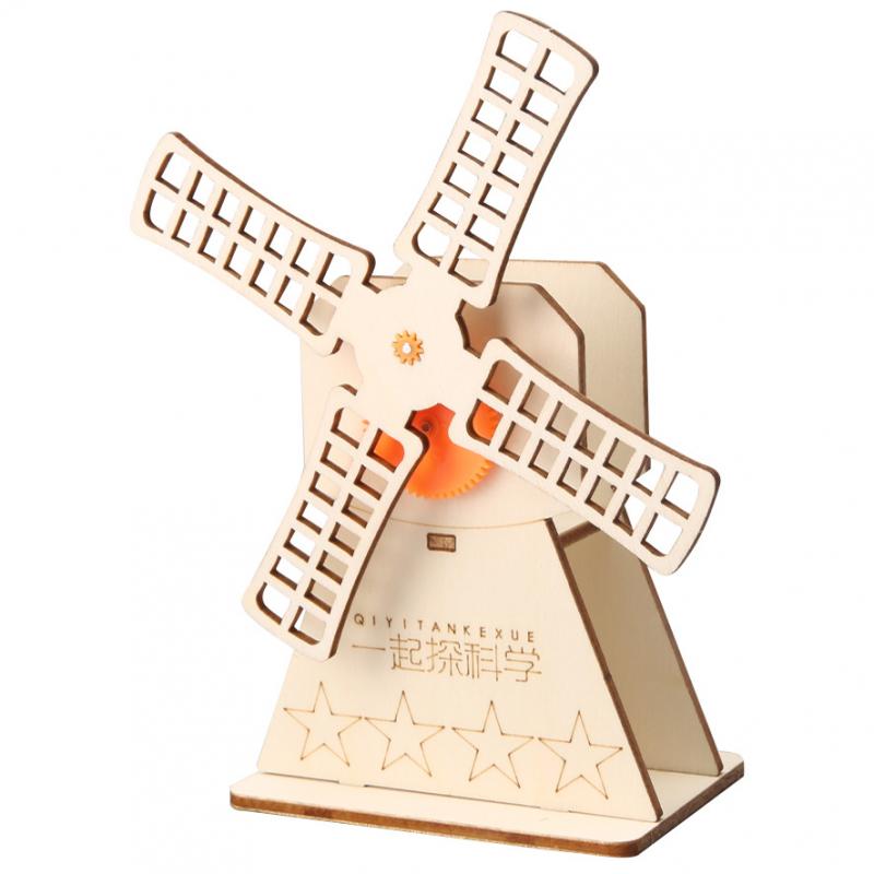 Ветряная мельница своими руками для учеников начальной школы Наука и технологии Мелкое производство Материалы ручной работы Сборка модели Изобретенный стержень