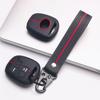 Силиконовый чехол на 2 кнопки для брелока с кольцом для Toyota Camry Prado FJ Cruiser Previa RAV4 Echo HiAce, Подходит для Toyota Camry Cruiser RAV4