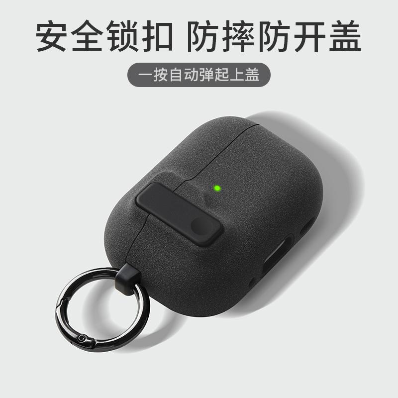 Защитный чехол для Airpods 4, роскошный чехол для наушников, чехол для Apple Airpodspro2 3Air Pods Pro, противоударный чехол с крючком