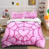 2/3PC Spider Web Spiders Print Bedding Set 1 Duvet Cover 1/2 Pillowcases Adult and Children Bedding Set Luxury To Gifts
