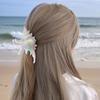 Creative Conch Hairpin Elegant Colorful Shark Clip Gift Hair Claw for Summer Beach