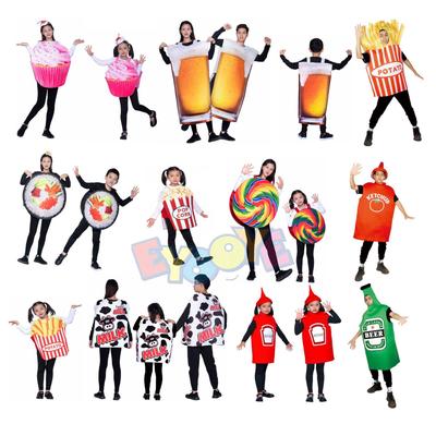 Креативный трансграничный набор закусок: Томатное пиво мороженое, попкорн, молочный картофель фри и костюм для косплея