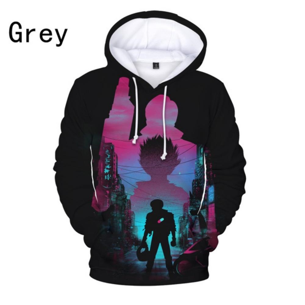 Крутые аниме Акира 3D толстовки мужские толстовки с длинным рукавом осень зима пуловеры топы