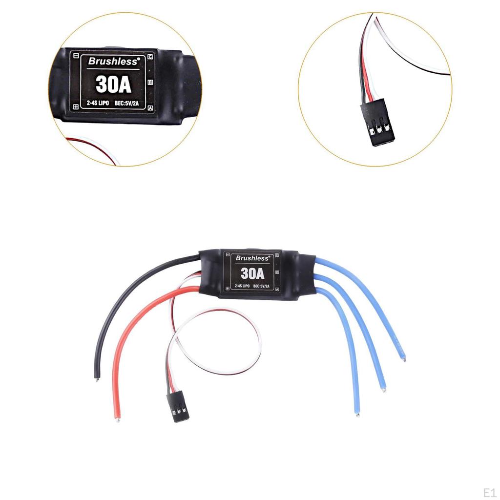 Brushless ESC Helicopter Fittings High Performance Repair Parts Accessory