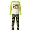 Christmas Day Prints Family Matching Long Sleeve Tops+Pants Set Family Matching Sets