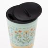 maebata Bevande Tumbler with Flower 53053 Lid, Design, 260ml,