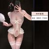 Yiyue оригинальное эротическое нижнее белье сексуальный подвязочный водорастворимый вышитый комбинезон женская чистая жажда флирта униформа пижама 8110