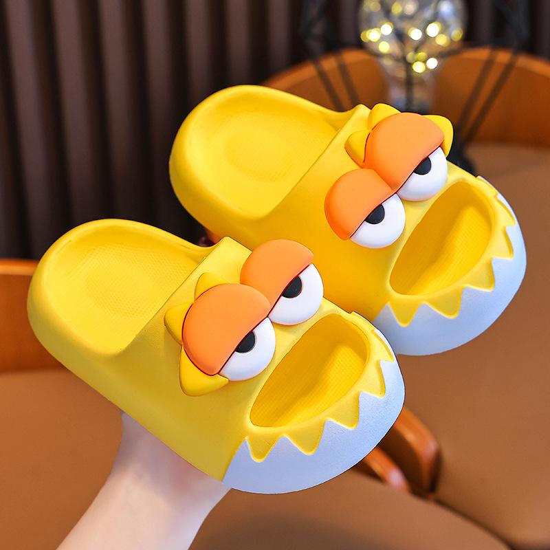 Летние детские сандалии для мальчиков и девочек, мягкие, амортизирующие, противоскользящие, противоударные, для ванной, душа, для больших детей, пляжные сандалии