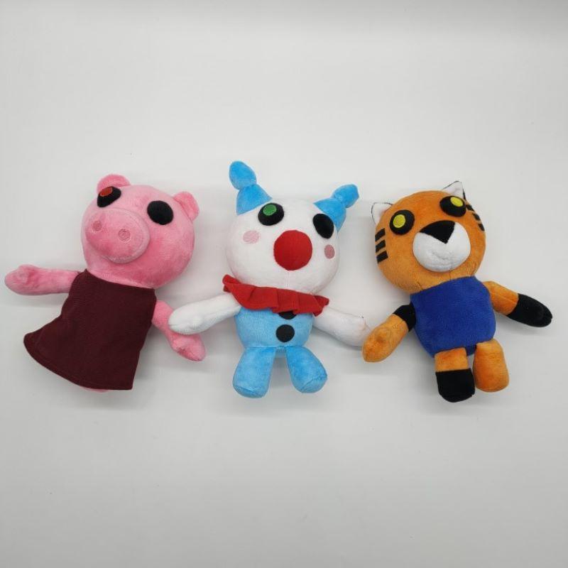 Очаровательная плюшевая игрушка Roblox Piggy, Тигр, Клоун, Мягкая кукла, Отличный подарок для детей, фанатов