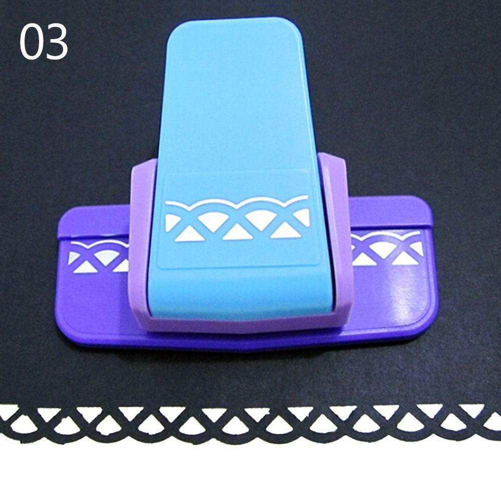 Устройство для создания краёв своими руками, скрапбукинг, S-образный цветочный дизайн, необычный дырокол для тиснения