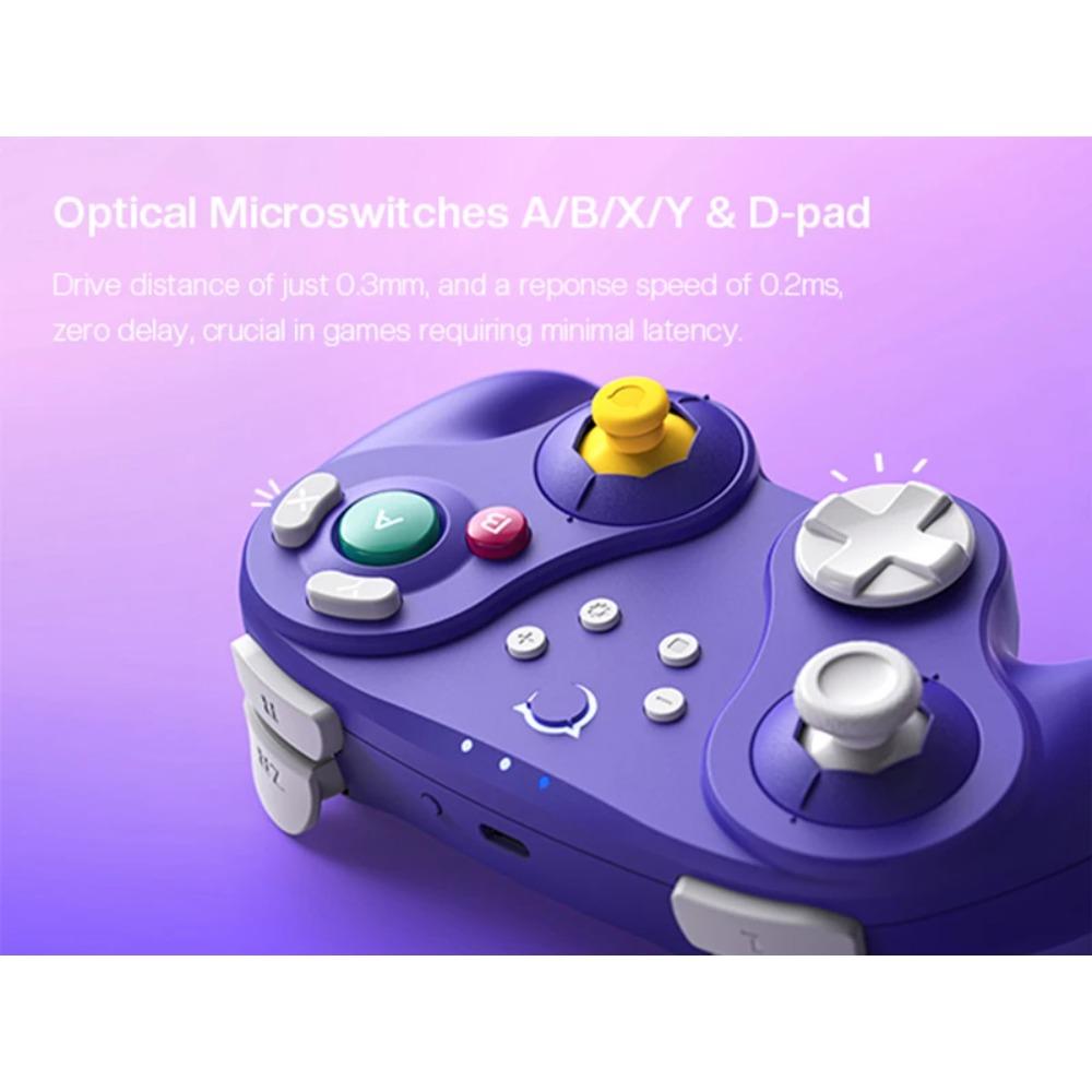 NYXI для Switch2/ПК Warrior Lite Беспроводной игровой контроллер Bluetooth Фиолетовый Беспроводной геймпад