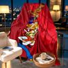Scooby Print Blanket - Soft & Comfortable, for Bedroom, Travel, Sofa, Home Decoration - Birthday Christmas Gift for Friend