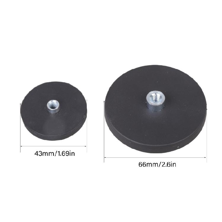 Secure Magnetic Mounting Adapter 43mm 66mm Option High Weight Capacity For Camera Accessories