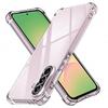 Чехол для Samsung Galaxy A56 Анти-желтый Прозрачный Мягкая задняя крышка Ударопрочный Чехол Samsung A36 A26 A16 5G A06 4G Прозрачный Fundas Бампер