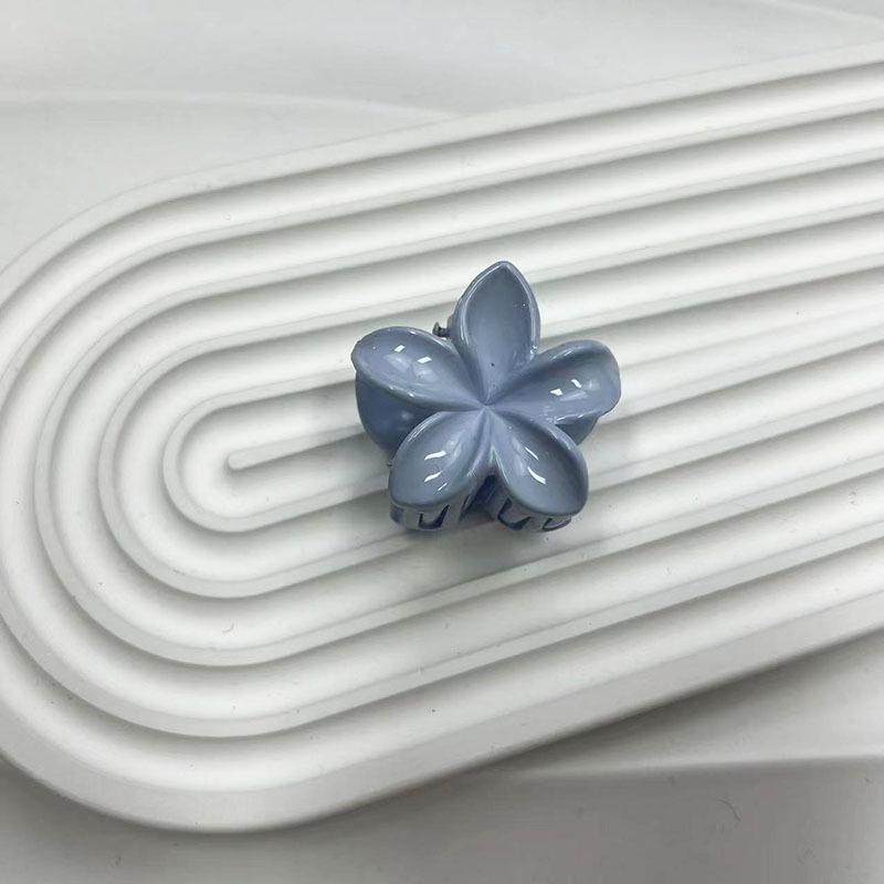 Европейский и американский Франжипани 4 см Модный зажим-краб для волос для пляжного отдыха