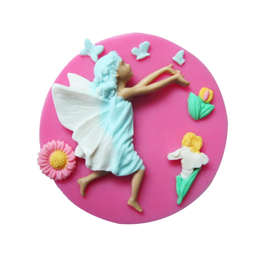 Сказочный дизайн, силиконовая форма, форма для украшения торта, сахарная резинка, инструмент для пасты, 3D форма для шоколадного мусса