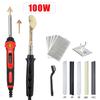 Ремонт бампера автомобиля Электрический паяльник Термостеплер Инструмент для глажки кожи Сглаживающий инструмент с PP Клеевым Карандашом Ремонт пластика