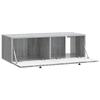 Wall Mounted TV Cabinet Grey Sonoma 99 x 41 x 30 cm