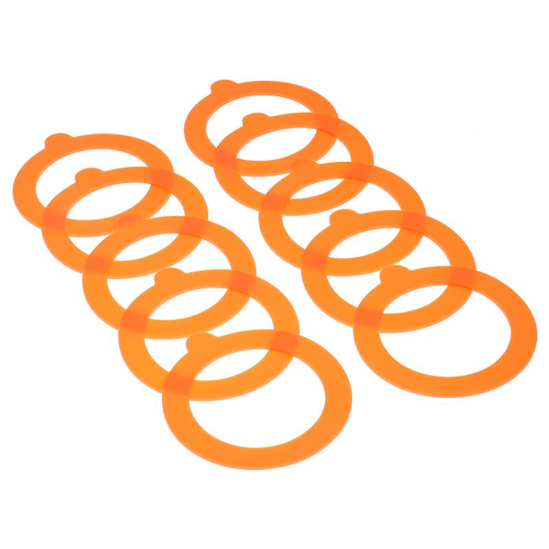 10 шт. силиконовые прокладки для банок для пищевых продуктов, герметичные герметичные уплотнения, кольцо