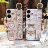 Back Cover Cute Phone Case For Tecno Pova Neo3/LH6N Protective Waterproof Cartoon Silicone Ring Anti-dust Soft Case