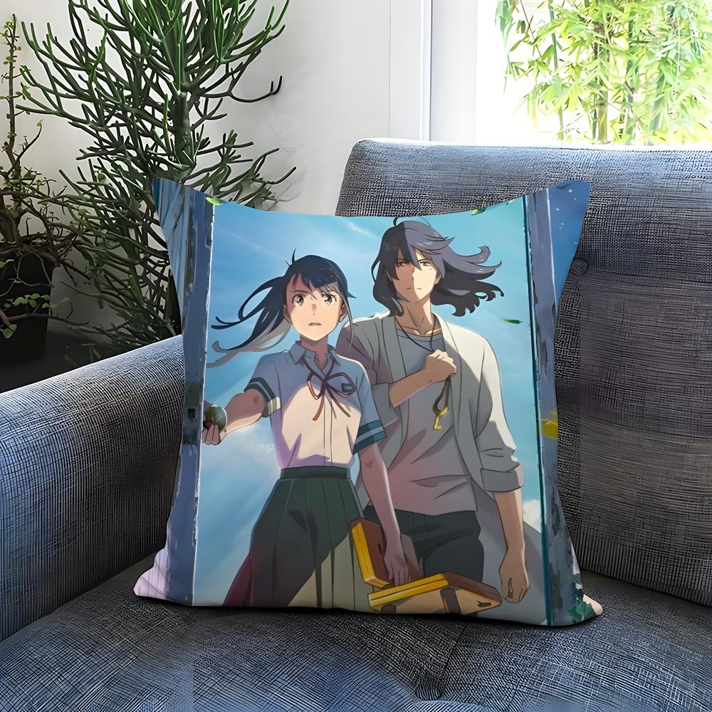 Popular Ssuzumeing Cushion Cover Comfortable Reversible Pillow Cover Ideal for Car Sofa Bedroom Beyond
