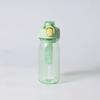 Water bottle one-click elastic cover straw plastic water cup, multi-color large-capacity fitness drinking cup, outdoor portable water cup spot