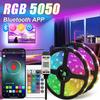 Usb 5V Led Strip Light 5050 RGB Led Tape Bluetooth Wifi App Remote Control Led Room Light 0.5-30M Backlight Ribbon Lighting Lamp