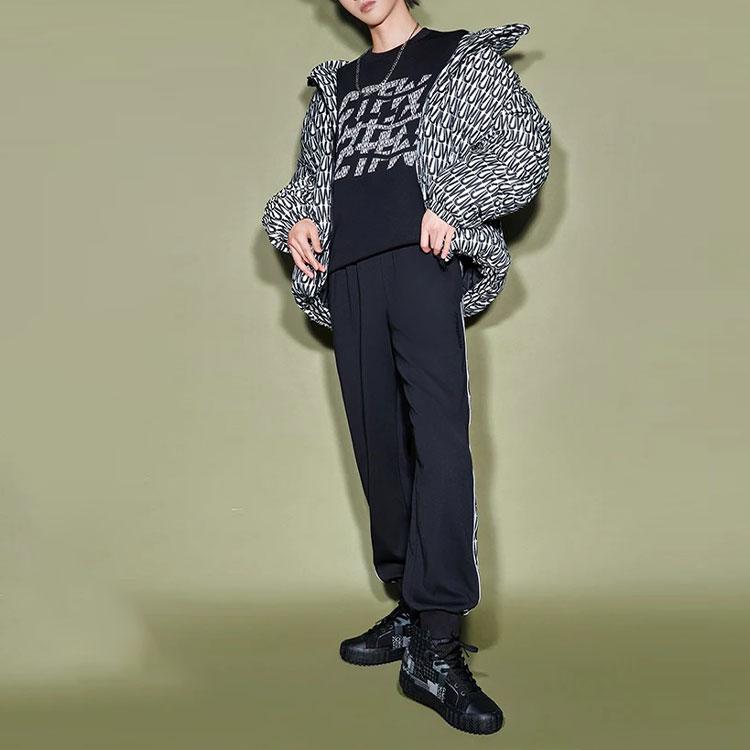 Li Ning x JASON WU, Трикотажные спортивные штаны Унисекс Черный AKLRG09-1