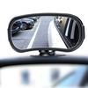 2x Car Auxiliary Blind Spot Convex Mirror Rear View Adjustable Wide Angle Mirror