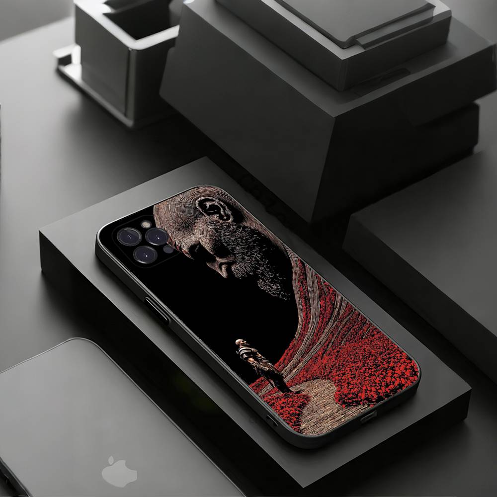 G-God OF War K-Kratos Чехол для телефона для iPhone 11Pro 13 12 11 Pro Max 16e 17 Air 16 15 14 Plus 11ProMax