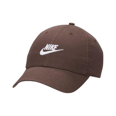 Nike Бейсболки из 100% органического хлопка, унисекс, коричневые, повседневные, FB5368-237