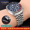 Прочный ремешок для часов из нержавеющей стали для Seiko Abalone Series SRPE99K1 SRPC91J1/25J1 Дайверский ремешок 22 мм мужской браслет Браслет на запястье
