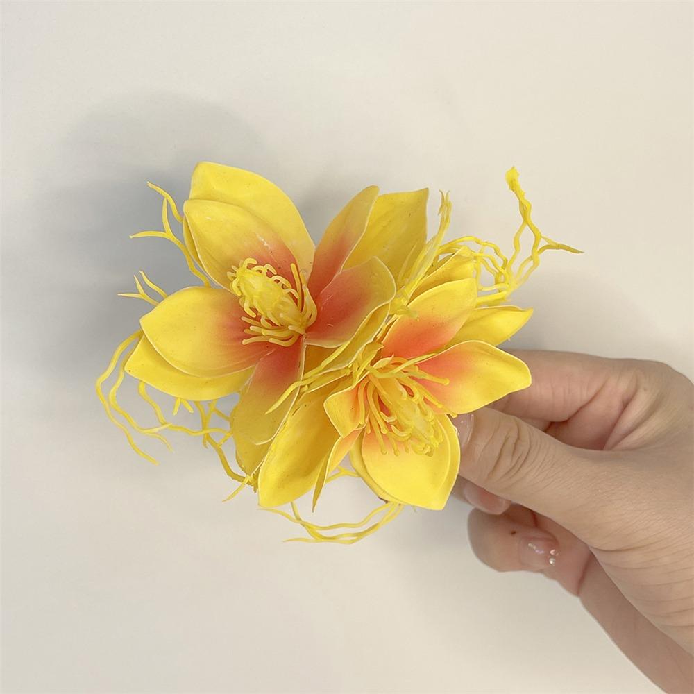 Fairy Flowers Hair Clips Sweet Barrette Hairpiece Hair Decoration Photo Props  for Women Girls