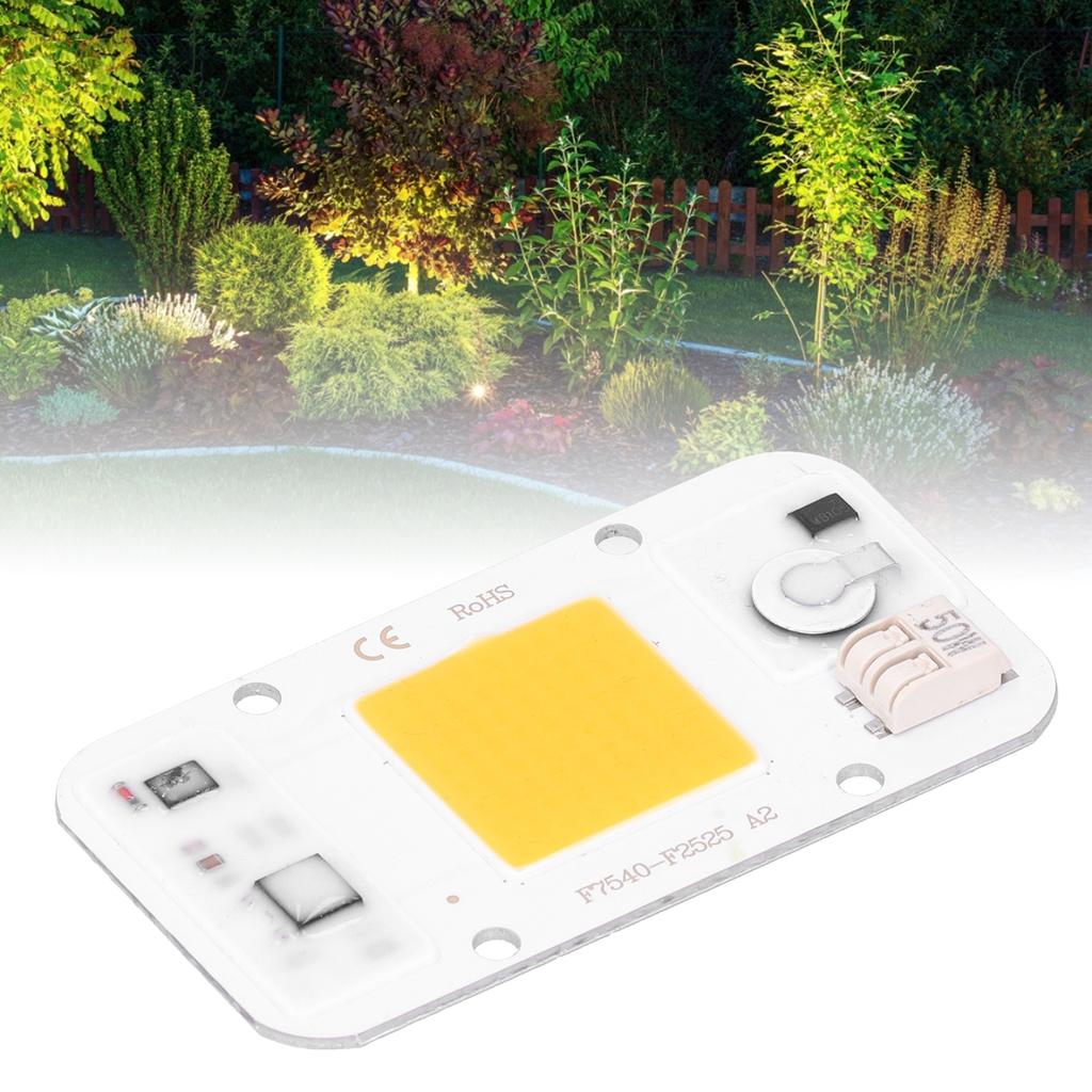 20W30W50W 220V LED COB Chip Lamp Panel WeldingFree Белый теплый свет Полный спектр(Теплый свет 50 Вт)