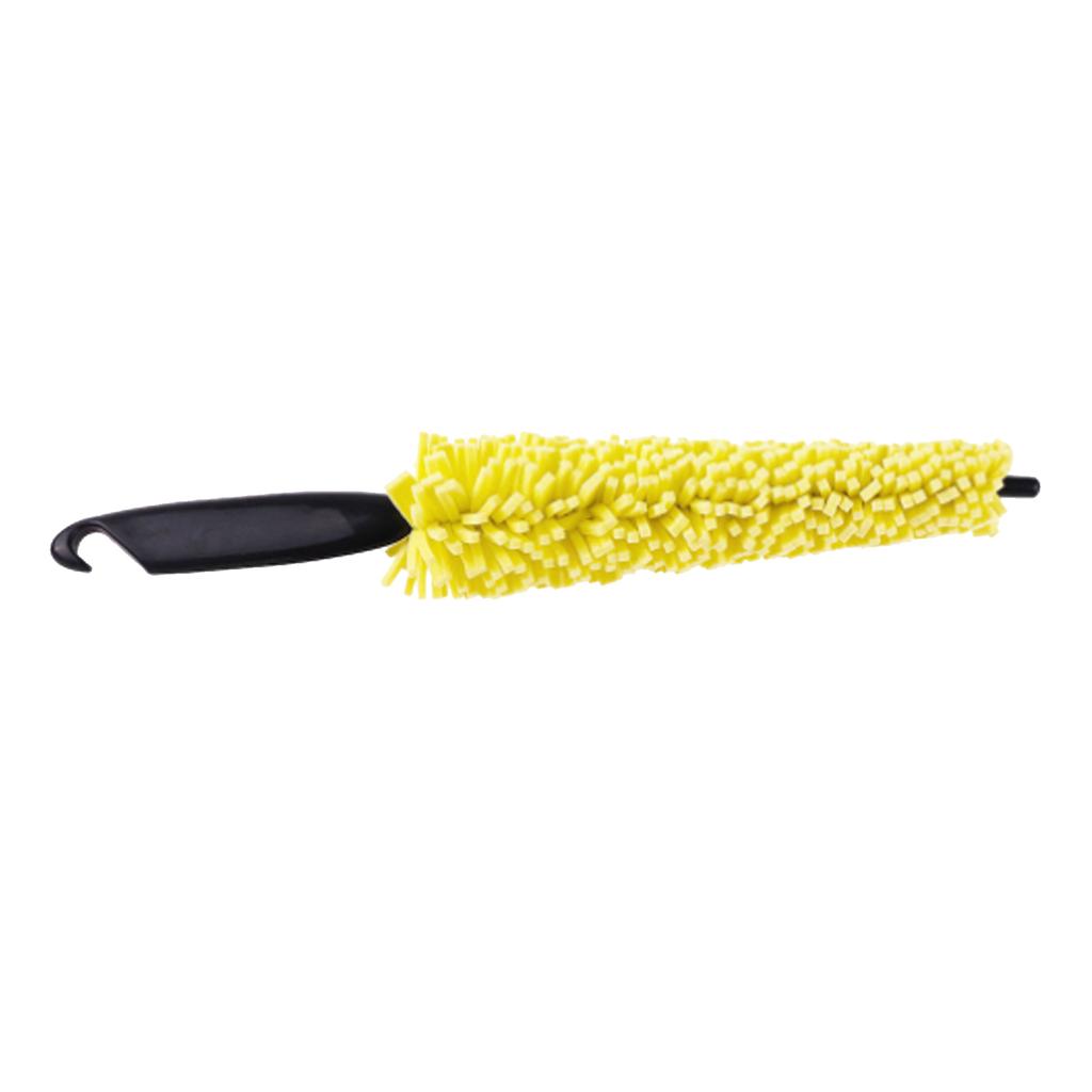 Long Handle Tire Brush Highly Water Absorption Tire Cleaning Brush for Cleaning Car Wheels Rims
