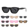 Ретро кошачий глаз нерегулярный многоугольник женские солнцезащитные очки модные очки дизайнерские очки оттенки Uv400 мужские солнцезащитные очки