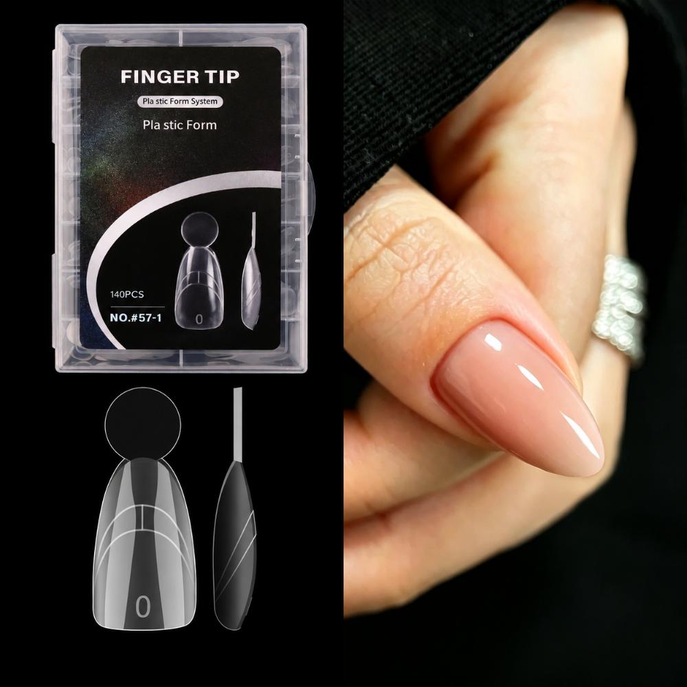 Quick Extension French Nail Dual Forms 14 Sizes Acrylic Nail Art Mold Nail Art