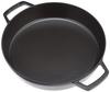 Staub Handle Frying Pan Black Skillet Both Hands Cast Enamel IH Compatible Japanese Double Handle Frying Pan "Double 26cm" [Authorized Product]