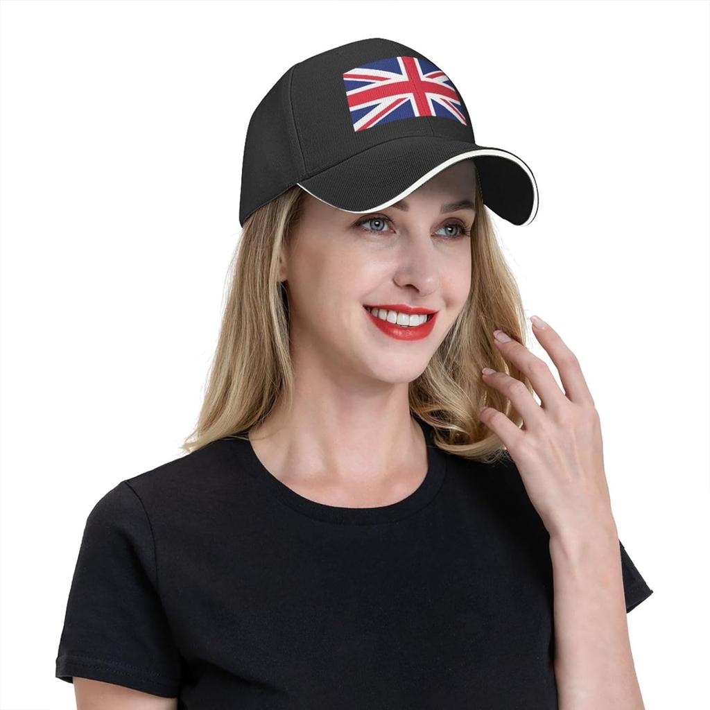 Великобритания Флаг Великобритании Snapback Кепка Смешная Кепка Регулируемая Бейсболка Унисекс Спортивная Кепка